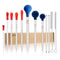 8PCS Thick Glass Graduated Dropper Pipettes - Fluid and Liquid Pipettors 0.5ml, 1ml, 2ml, 3ml, 5ml, 10ml, 10CM, 20CM