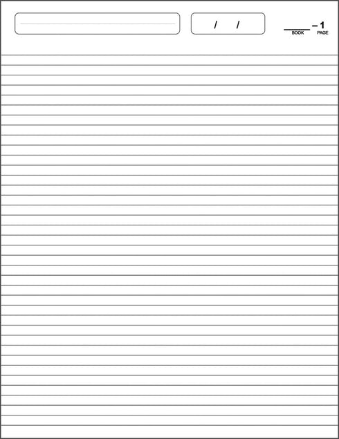 BookFactory 120 8.5''x11'', (XLog-120-7CS-A-L-Black(Lobster Lobster Traps Log Book/Journal/Logbook - Page, Black