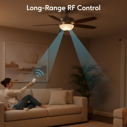 Ironsmith Lighting Products 3-in-1 Ceiling Fan Light Timing & Speed Remote Universal Ceiling Fan Remote Control Kit
