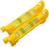 8PCS Mini Bubble Level 75x12.5mm Plastic Line Level Measurement Tool for Convenient Hanging, Suitable for Masonry,