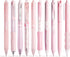 VideMundi 10 Count Pastel Gel Ink Pen Set,Cute Note Taking 0.5mm Fine Point