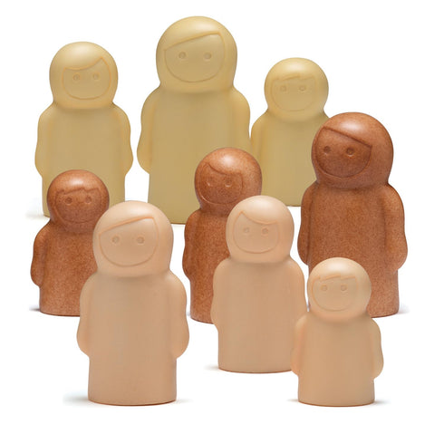 Yellow Door Little People Sensory Play Set of 9 Figures
