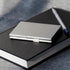 YOKIVE 1 Pcs Business Card Holder, Flip Cover Style, Great for Office, Home, Daily Use (Green, 3.66x2.36x0.32-Inch)