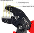 Ratcheting Wire Crimper Tool for Open Barrel Terminal Connectors, Crimping Tool, Electrical Crimping Pliers 20-14 AWG