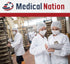 24" |100 Pack, 24" MEDICAL NATION Hair Net Disposable Bouffant Caps White| Hairnets, Hair Cover, Non-Pleated Unisex |