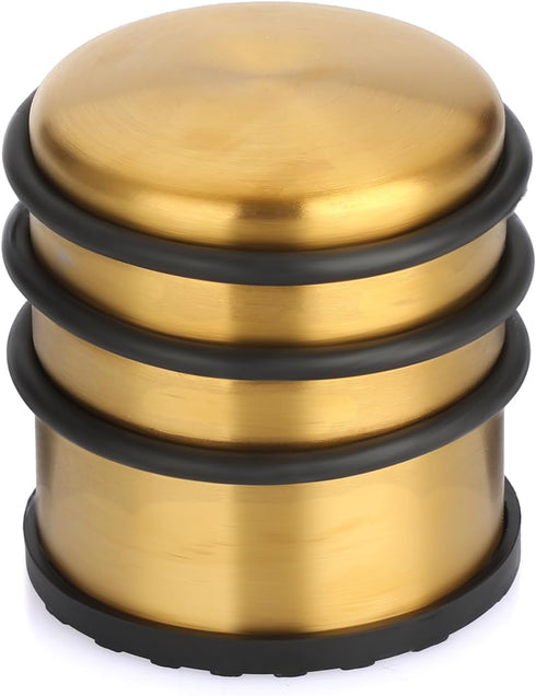 Sumnacon Heavy Duty Door Stopper, No Drill Stainless Steel with Anti-Skid Rubber for Home and Office