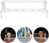 12-hole Beaupretty Acrylic Ice Cream Cone Display Stand, Reusable Ice Cream Cone Holder for Popcorn and Dessert
