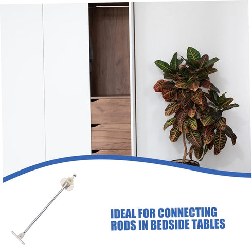 Cabinet Support Rod Round Connector for Bedside Tables Versatile Hinges for Easy Access Stylish Design for Home