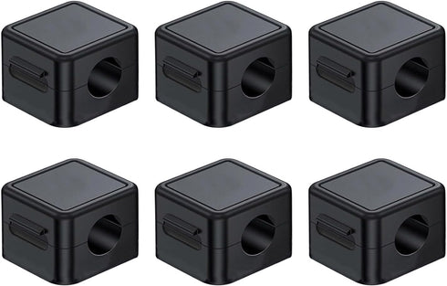YOXIER Cable Organizer,Magnetic Cable Clips,6 Pack Magnetic Desk Cable Clips Management, Hide Phone