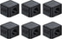 YOXIER Cable Organizer,Magnetic Cable Clips,6 Pack Magnetic Desk Cable Clips Management, Hide Phone