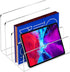 Desk Organizer, Acrylic File Sorter, 4 Section Clear Desktop Holder for Office Mail, Letters, Electronics, Makeup