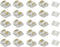 3-Pin 12mm COB LED Strip Connector Kit, Pack of 25 for Solderless Strip-to-Wire and Strip-to-Strip Joints