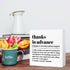Funny Office Wood Box Sign, Thanks In Advance Definition Wooden Block Sign for Home Office Cubicle Décor