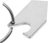 4PCS Set DOITOOL Stainless Steel Shopping Cart Token Keychain Bottle Opener Portable Trolley Release Key for Easy
