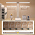 White Desk Lamp for Home Office,Portable Small Desk Lamp with 3 Lighting Modes, Battery Operated Rechargeable Desk Light for Kids, Reading,Studying,Dormitory, White by LuxLumin