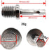 RDTGHY 2 M10 M14 Pcs Hex Socket Adapter Silver Conversion Rod Impact Power Drill Chuck Converter for Woodworking Drill