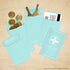 LUXPaper Coin Envelopes, Seafoam, 2 1/4-Inch x 3 1/2-Inch, 50-Count