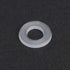 uxcell Nylon Flat Washers M4, 8.5mm OD, 4mm ID, 1mm Thickness, Sealing Gasket for Faucet Pipe Water Hose, Clear, Pack