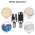 8Pcs Wood Plug Cutter Drill Bit Set, Carbon Steel Titanium Coated Woodworking Chamfer Drill Bits
