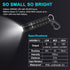 LUMINTOP EDC01 Keychain Flashlight, 120 Lumens Pocket EDC Flashlight, 36 Hours Long Lasting, IPX8 Waterproof