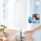 Yarra-Decor Bedside Lamp with USB Port, Touch Control 3 Way Dimmable Nightstand Lamp with Round White Shade