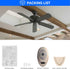 FEKOTS 35T1 303.9MHz, 3-Speed, Dimmer, FAN-11T FAN-53T L3HFAN35T FAN-35T L3HFAN35T1 FAN-35T1 Ceiling Fan Remote Control