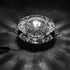Haofy Ceiling Crystal Light Fixture, LED Recessed Lamp, Modern Chandelier Home Lighting Fixtures for Bathroom, Living