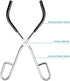 stonylab Laboratory Beaker Tongs, Beaker Clamp with Plastic Coated Jaws, 10 inches Length