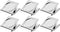 Magnetic Clips, 2.12 Inches Heavy Duty Metal Magnet Clips, 6 Pack for Whiteboard, Classroom, Office, Refrigerator