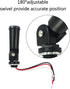 AC 120V Outdoor Photoelectric Sensor Switch, Dusk to Dawn Hard-Wired Light Control with Photocell and Swivel Mount