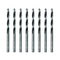 Sali 8PCS Brad Point Wood Drill Bit Set, 5/32" Carbon Steel for Hardwood, Plywood, and Plastic Drilling