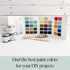 Country Chic Paint Color Card - 50 Swatches for Furniture Paint