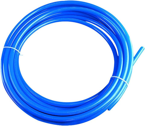 Joywayus 16mm x 12mm Pneumatic Tubing Air Compressor PU Pipe, 16.4ft 5 Meter Blue