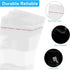 4 Size Clear Hanging Bags, Resealable Self-Sealing Bags for Jewelry Packaging, 400 Pieces
