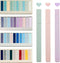 Sticky Tabs with Highlighters, 800 PCS Annotation Tabs for Books, Writable Page Flags Marker with 3 PCS Highlighters