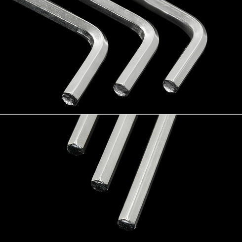 Luomorgo 10 Pcs Allen Wrench 4mm/5/32 Inch, Heavy Duty L Shaped Hex Key Tool for Repairing, Installation
