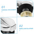 Minkissy Salon Shower Wand Holder - Durable Sprayer Mount for Shampoo Sinks