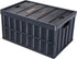 65L 3 Packs, VEVOR Collapsible Storage Bins with Lids Stackable Utility Crates with Handles, Large Folding Containers