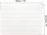 PATIKIL Dry Erase Board with Lines Set, 12" x 9" Small Double Sided White Board with Markers for Writing Practice Learning at Home Office Study White by PATIKIL