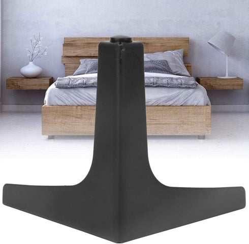 Bognajin 4 (13 (1.8 Pcs Black Iron Electroplated Furniture Cabinet Legs, Modern Design for Bedside Table Coffee Table