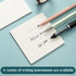 M&G 300 Sheets Transparent Sticky Notes, Waterproof Self-Adhesive Translucent Pads for Books Annotation School Office.