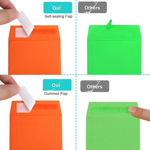 Cash Envelopes - 120 Envelopes Money Saving Challenge, 3.2x6.6inch Money Envelopes for Budgeting, Coins, Checks