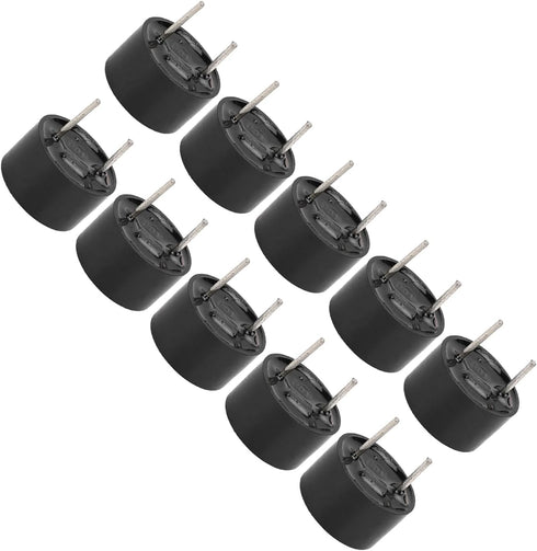 Zerodis 10 Buzzers Speakers Mini Active Piezo Electromagnetic Buzzers Alarm Sounder Speaker Beep for Computer Printer
