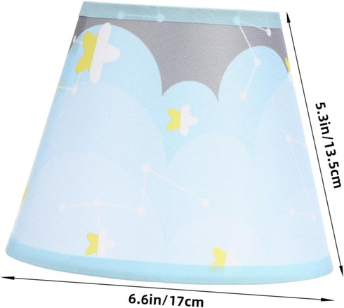 Holibanna Pleated Lampshade for Table Floor Lamps Handmade Fabric Drum Shade Detachable Design for Easy Cleaning