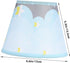 Holibanna Pleated Lampshade for Table Floor Lamps Handmade Fabric Drum Shade Detachable Design for Easy Cleaning
