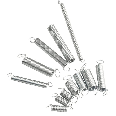 WMYCONGCONG 200 PCS Zinc Plated Compression and Extension Springs Replacement Kit Small Springs Assortment Set for Shop and Home Repairs