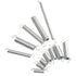 WMYCONGCONG 200 PCS Zinc Plated Compression and Extension Springs Replacement Kit Small Springs Assortment Set for Shop and Home Repairs