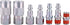 WYNNsky Air Tool Coupler and Plug Kit, 1/4 Inch NPT Fittings, 7 Piece with Storage Case
