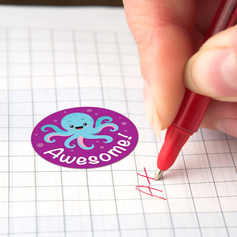 Sweetzer & Orange Reward Stickers for Teachers, 1008 Decals in 9 Designs for Classroom Supplies