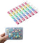 Mini Binder Clips, 120 Pack, 5/8 Inch, Standard 15mm, Color, Office Supplies with Mini Storage Boxes